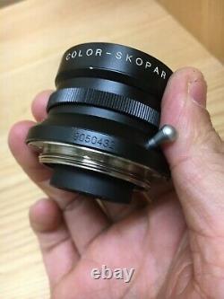 Exc+5 Voigtlander Color Skopar 35mm F/2.5 MC L39 LTM Leica Screw Mount From JP