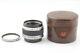 Exc+5 In Case? Canon 35mm F/2.8 Leica Screw Mount L39 Lens Black From Japan
