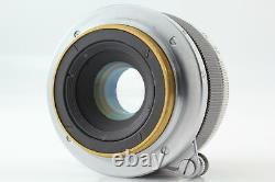 Exc+5 in Case? Canon 35mm f/2.8 Leica Screw Mount L39 Lens Black From JAPAN