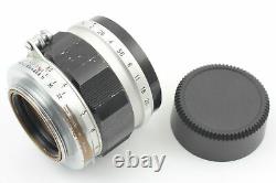 Exc+5 w Two Caps Canon 50mm f/1.4 Lens LTM L39 Leica Screw Mount From JAPAN