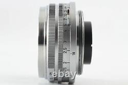 Exc+5 with 28mm Finder Canon 28mm f/2.8 Leica Screw Mount L39 LTM From JAPAN