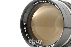 Exc+5 with Hood? Canon 100mm f/2 L39 LTM Leica Screw Mount Lens Japan #1497