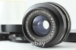 Exc+5 with Hood? Leica Leitz Elmarit-R 35mm f/2.8 R Mount 3 Cam Lens From Japan