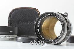 Exc+5 with Metal Hood Canon 50mm f/1.4 Lens LTM L39 Leica Screw Mount From JAPAN