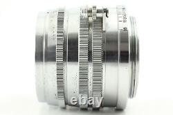 Exc+5 withfilter cap Canon 50mm F/1.8 Leica Screw Mount Lens L39 LTM From JAPAN