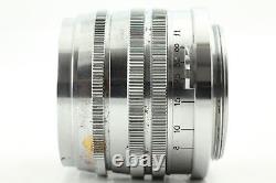 Exc+5 withfilter cap Canon 50mm F/1.8 Leica Screw Mount Lens L39 LTM From JAPAN