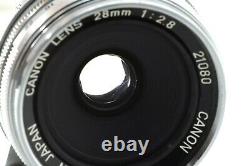 Exc +++++ Canon 28mm f/2.8 LTM L39 Leica Screw Mount Lens from JAPAN 1327