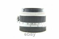 Exc Canon 35mm F/2.8 F 2.8 MF Lens L39 Mount for LTM Leica Camera from JP #2319