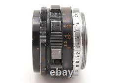 Exc++++ Canon 35mm f/2 L39 Leica Screw Mount LTM Wide Angle Lens From JAPAN