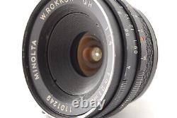 Exc MINOLTA W. ROKKOR-QH 21mm f/4 Lens for Leica M Mount converted JAPAN