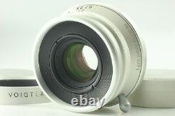 Exc+++++ Voigtlander Color Skopar 35mm f/2.5 MC L39 Leica Screw Mount # 842