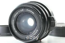 Exce+3 with Hood? Minolta M-Rokkor 28mm f2.8 Leica M Mount For CL CLE from Japan