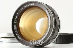 Excellent+5 Canon 50mm f0.95 Dream Lens Conversion to Leica M mount from Japan
