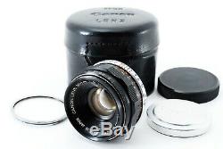 Excellent++CANON 35mm F2 Leica Screw Mount LTM L39 MF Lens from JAPAN 4410