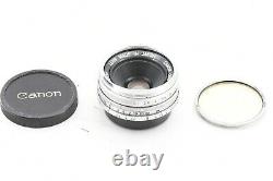Excellent +++++ Canon 28mm f/2.8 L39 LTM Leica Screw Mount Lens from JAPAN