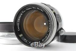 Excellent Canon 50mm f1.4 LTM L39 Leica Screw Mount Rangefinder Lens (132-A77)