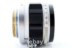 Excellent Canon 50mm f/1.4 Leica Screw Mount LTM L39 Rangefinder lens from Japan