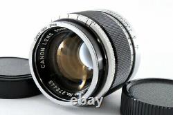 Excellent Canon 50mm f/1.8 Leica Screw Mount LTM L39 Rangefinder lens from Japan