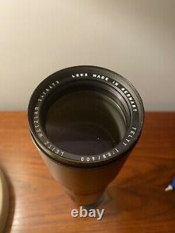 Excellent Condition Used Leica Telyt 400mm F 6.8 Telephoto Zoom Lens M Mount