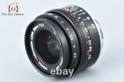 Excellent! Konica M-HEXANON 28mm f/2.8 Leica M Mount Lens