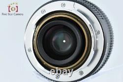 Excellent! Konica M-HEXANON 28mm f/2.8 Leica M Mount Lens