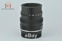 Excellent-! Konica M-HEXANON 50mm f/2 Leica M Mount Lens