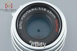 Excellent-! PENTAX SMC L 43mm f/1.9 Special Silver L39 LTM Leica Screw Mount