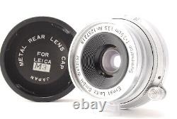 Excellent Read Leica Summaron 3.5cm 35mm f/3.5 Screw Mount MF Lens From Japan
