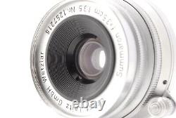 Excellent Read Leica Summaron 3.5cm 35mm f/3.5 Screw Mount MF Lens From Japan