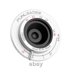 Funleader CAPLENS 18mm f/8 Full-frame Lens Street Photography for Leica M-mount