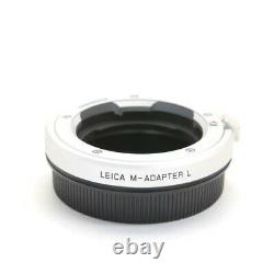 Genuine Leica Adapter M Lens to Leica L-Mount T/TL/SL Camera Silver #18765