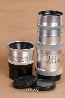 JUPITER 12 35mm f2.8, Lens 4/135 Jupiter-11 M39 mount for Leica Zeiss Biogon