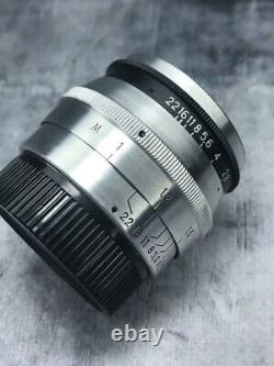 JUPITER-8 2/50 Rangefinder Sonnar LEICA mount m39 vintage lens / Serviced