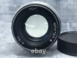 JUPITER-8 2/50 Rangefinder Sonnar LEICA mount m39 vintage lens / Serviced
