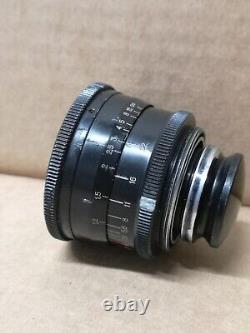 Jupiter 12 2.8 35mm Camera Lens M39 Leica Mount Vintage 1753