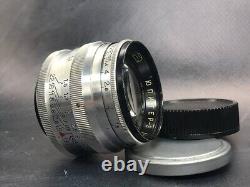 Jupiter-3 5cm F/1.5, Red P USSR Sonnar Lens For FED Zorki Leica M39 mount