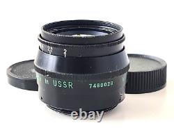 KMZ! Jupiter 8 50mm F/2, Black! USSR Lens For FED Zorki Leica M39 screw mount