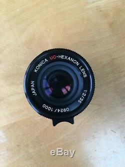 KONICA UC-HEXANON 35mm F2 0924/1000 L39 Mount Limited 1000 with Leica M adapter