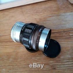 Komura 80mm f1.8 mount Leica SM Lens (LTM / L39) Rare
