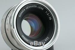 Konica Hexanon 35mm F/2 Lens for Leica L39 LTM Mount #16177C1