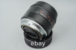 Konica M-Hexanon 35mm f/2 F2 MF Lens, with Original Metal Hood, For Leica M Mount