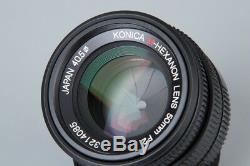 Konica M-Hexanon 50mm f/2 F2 Lens for Leica M Mount Rangefinder Camera