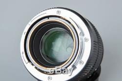 Konica M-Hexanon 50mm f/2 F2 Lens for Leica M Mount Rangefinder Camera