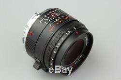 Konica M Hexanon M-Hexanon 35mm f/2 f2 Manual Focus Lens, For Leica M mount