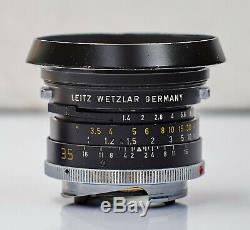 LEICA 35mm f/1.4 SUMMILUX M mount Lens
