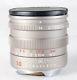 Leica 50mm F/1.4 Summilux-m Mf Camera Lens! Titan Titanium M Mount 11.4/50 Mm