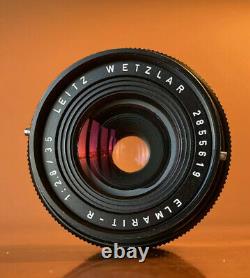 LEICA ELMARIT-R 35mm F/2.8 Lens (R-Mount) (3 Cam) LEITZ WETZLAR