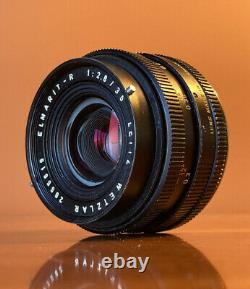 LEICA ELMARIT-R 35mm F/2.8 Lens (R-Mount) (3 Cam) LEITZ WETZLAR