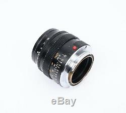 LEICA LEITZ WETZLAR SUMMILUX 50mm f/1.4 Lens Type 2 Black (M Mount)