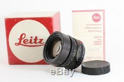 LEICA Leitz Canada Summicron R 90mm F2 Lens For R Mount 3CAM #EB1093